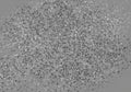 A gray-scale abstract pattern featuring numerous small dots scattered across the Royalty Free Stock Photo