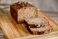 Gray sesame bread Royalty Free Stock Photo