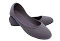 Gray shoes Royalty Free Stock Photo