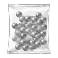 gray silica ball bag