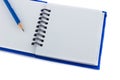 Gray sketch book Royalty Free Stock Photo