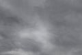 Gray sky, rain. Thunderclouds over horizon, dark, gray Royalty Free Stock Photo