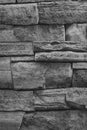 Gray slate stone wall background Royalty Free Stock Photo