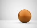 Gray sphere business concept