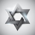 Gray star of David