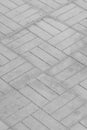 Gray stone paving slabs mosaic square floor street city road surface texture vertical background Royalty Free Stock Photo
