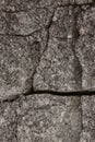 Gray stone texture and background. Close up view of natural rock wall texture. Abstract texture and background for design. Royalty Free Stock Photo