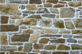 Gray stone wall Royalty Free Stock Photo