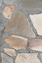 Gray stone wall background. Rock floor, texture Royalty Free Stock Photo