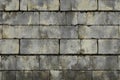 Gray Stone Wall Creates a Rustic Texture Background, Vintage Masonry and Architecture Design Royalty Free Stock Photo