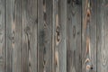 Gray striped planking. Wooden plank wall background for design and decoration. Place for text. Royalty Free Stock Photo