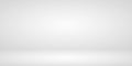 Gray studio room background. 3d empty table for product presentation. Soft gradient mockup for product showcase or