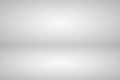 Gray studio room background. 3d empty table for product presentation. Soft gradient mockup for product showcase or