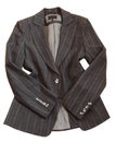 Gray suit jacket Royalty Free Stock Photo