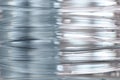 Gray texture with horizontal lines. Plastic, abstraction Royalty Free Stock Photo