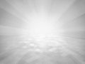 Gray tile background with rays