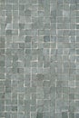 Gray tiled mosaic wall background