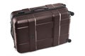 Gray trolley case Royalty Free Stock Photo