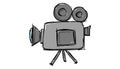 Video Camera Icon Royalty Free Stock Photo