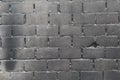 Gray wall pattern made of concrete brick Royalty Free Stock Photo