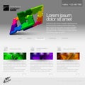 Gray Website Template