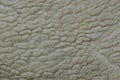 Gray white fur texture on a piece of clothing Royalty Free Stock Photo