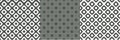 Gray white cell pattern