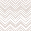 Gray and white chevron ikat ornament geometric abstract fabric seamless pattern, vector Royalty Free Stock Photo