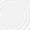 gray and white concentric circles background