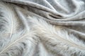 Gray white feather wooly pattern texture background Royalty Free Stock Photo