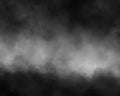 Gray and white fog and smoke and mist effect on black background and Isolated white fog on the black background