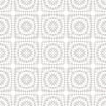 Gray and white geometric background. Op art. Abstract vector seamless pattern Royalty Free Stock Photo