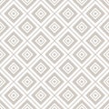 Gray and white ikat ornament geometric abstract fabric seamless pattern, vector