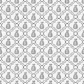 Gray and White Money Bag Repeat Pattern Background