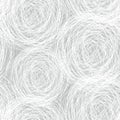 Gray - white scribble seamless pattern