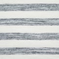 Gray and white striped pattern cotton polyester fabric texture b Royalty Free Stock Photo