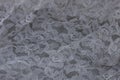 Gray white background of a piece of cloth curtain