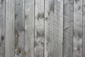 Gray wood barn wall vertical cedar planks Royalty Free Stock Photo