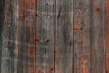 Gray wood texture with traces of paint. Abstract background  blank template. rustic weathered wood barn background with scratches Royalty Free Stock Photo