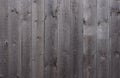 Gray wooden fence