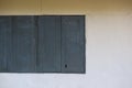 Gray Wooden Window Background Old House Plaster Wall Copy Image Blank For Background Royalty Free Stock Photo