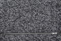 Gray wool fabric with zipper. Part coat Royalty Free Stock Photo