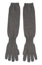 Gray woolen gloves