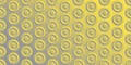 Gray Yellow Gradient Circle Seamless Background Pattern