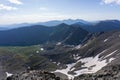 Grays and Torreys peaks fourteeners Rocky Mountain Colorado Royalty Free Stock Photo