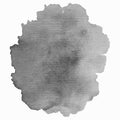 Grayscale abstract watercolor background for your design.