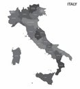 Italy regions map