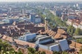 Graz aerial cityscape, Austria