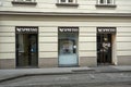 Nespresso brand shop window in Graz