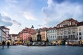 Square in historical city center of Graz